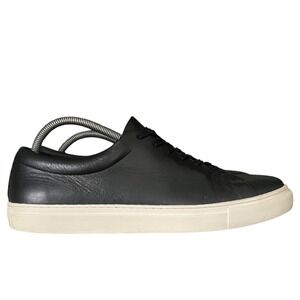Wolf and Shepherd Shoes Men's Size 13 Glider Italian Leather‎ Black Sneaker